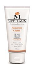 کرم ضد آفتاب رنگی مدیلن SPF50 مناسب پوست نرمال و خشک